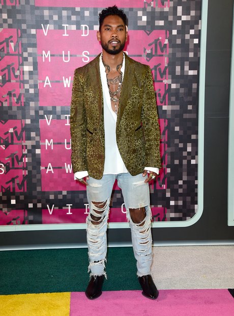 Miguel - MTV VMAs 2015 red carpet arrival