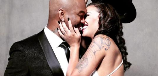 Ne-Yo Crystal Renay kissing