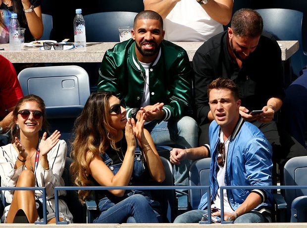 Drake attends the US Open in NYC