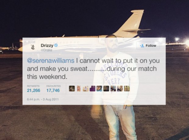 Drake Serena Williams Tweet