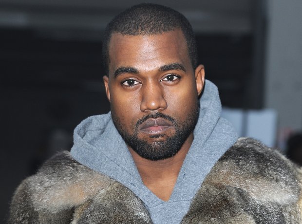 Kanye West fur coat