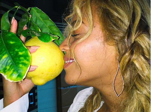 Beyonce and lemon instagram 