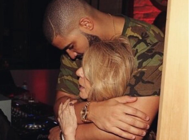 Drake and his mum 