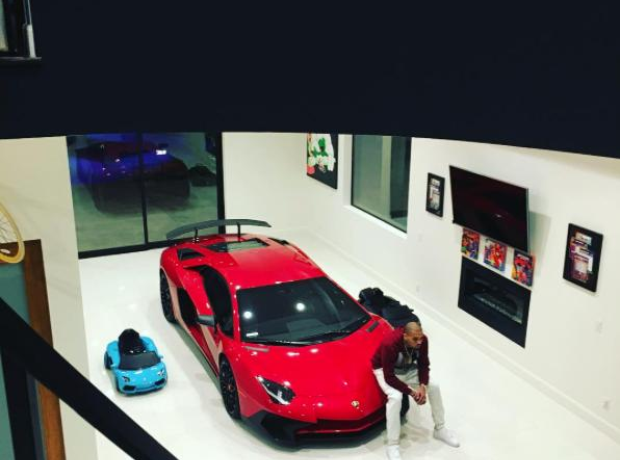 Chris Brown Ferrari House