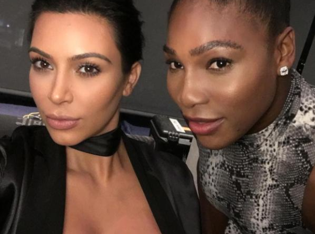Kim Kardashian Serena Williams