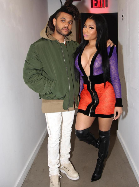 Nicki Minaj and The Weeknd