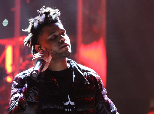 The Weeknd perfomres at Ultra music festival 
