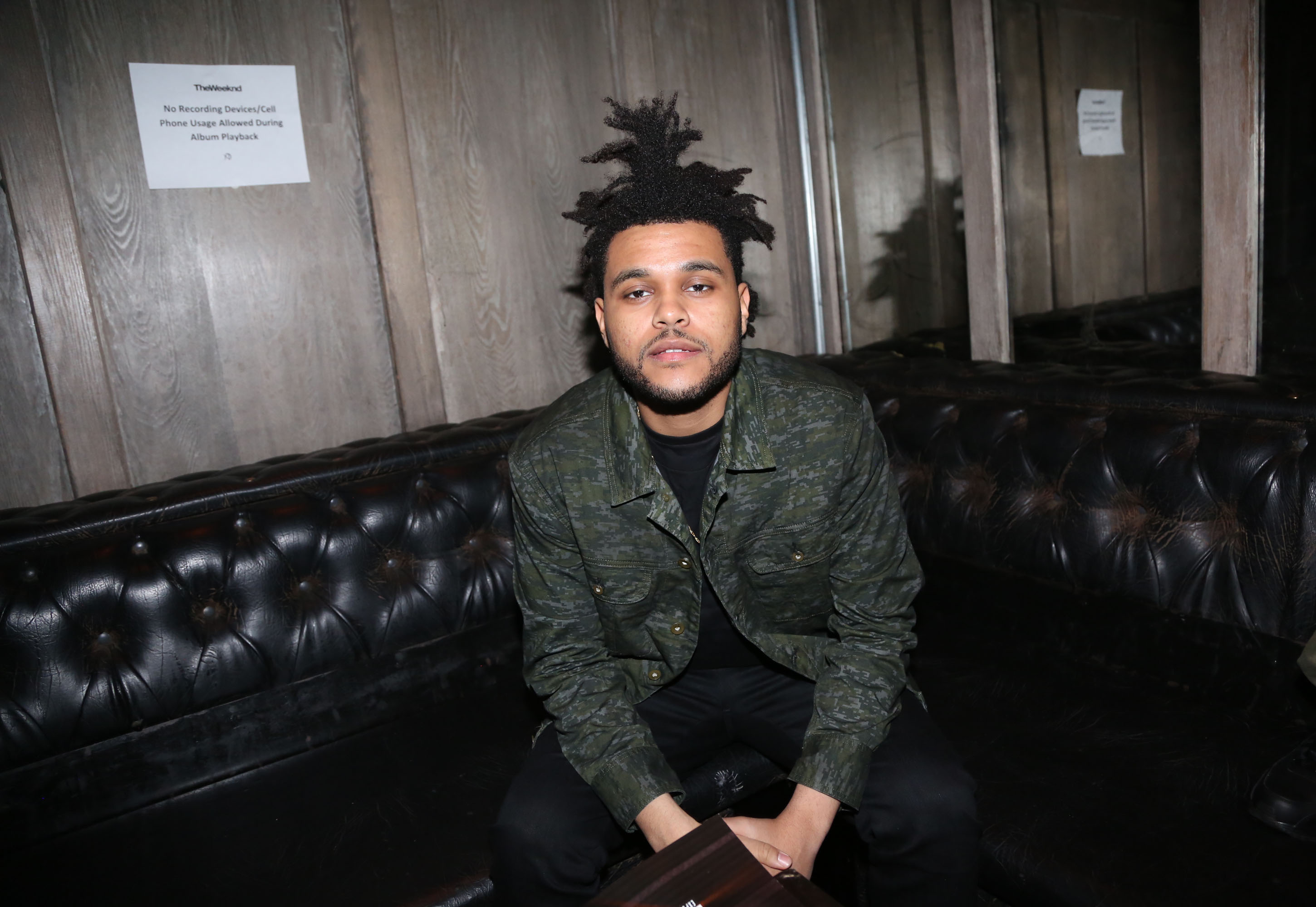 The Weeknd when he was 18