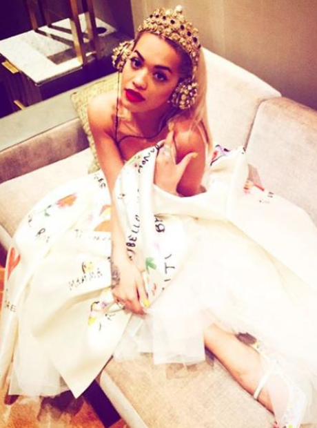 Rita Ora Crown Headphones