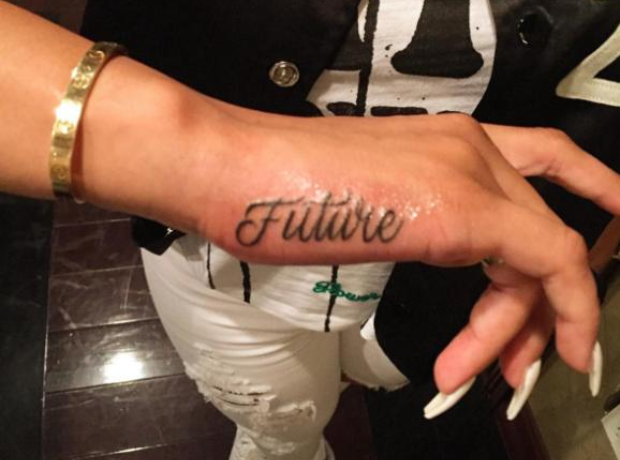 Blac Chyna Future Tattoo