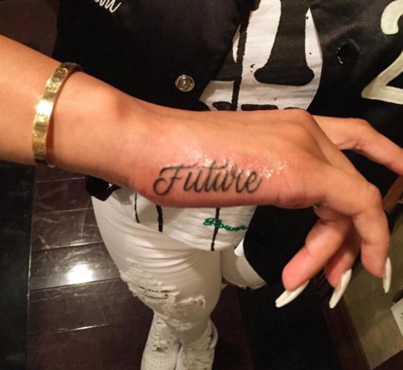 Blac Chyna Future Tattoo