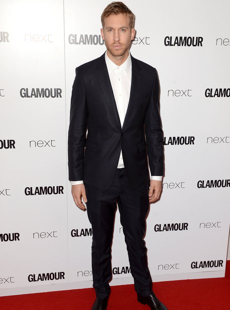 Calvin Harris Glamour Awards 2015