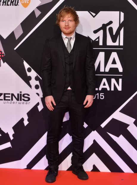 Ed Sheeran MTV EMA's 2015 Red Carpet 