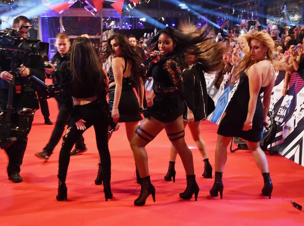 Fifth Harmony MTV EMA's 2015 Red Carpet Performanc