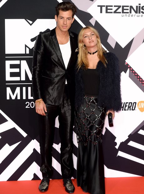 Mark Ronson and Josephine de la Baume MTV EMA's 20