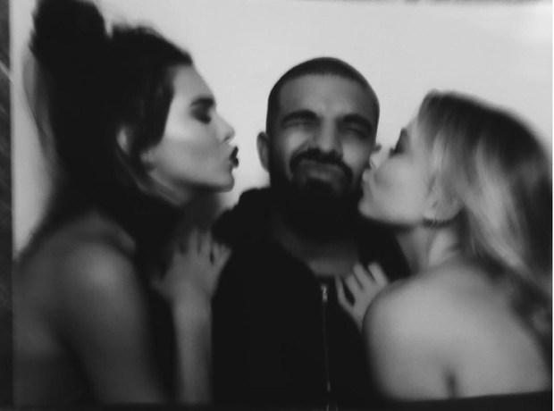 Drake, Hailey Baldwin and Kendall Birthday 