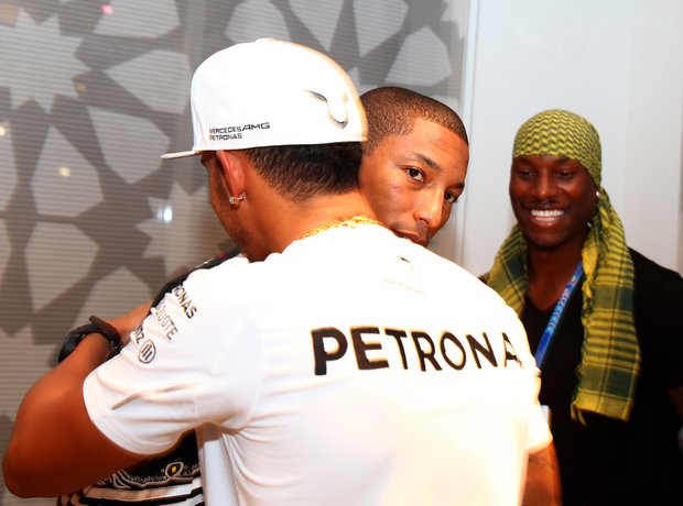Lewis Hamilton Pharrell