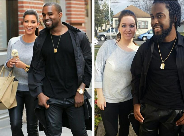 People dressed as celebs Halloween 2015