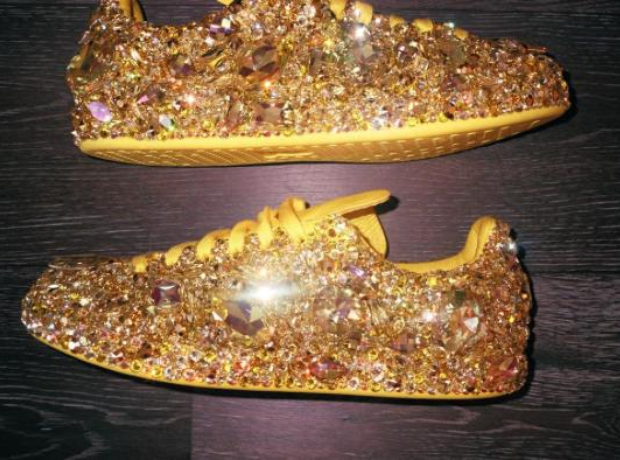 Pharrell Golden Shoes