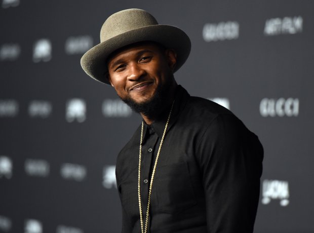 Usher attends the LACMA Art + Film Gala in LA