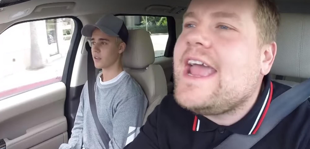 Justin Bieber James Corden Carpool Karaoke 