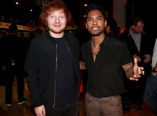 Miguel and Ed Sheeran