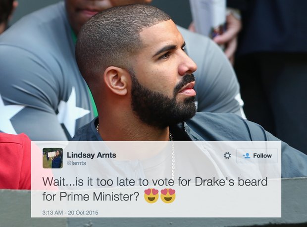 Drake's Beard Tweets