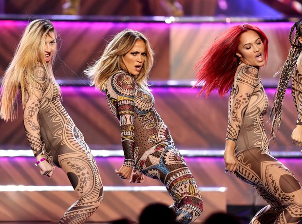 Jennifer Lopez American Music Awards 2015 Performa