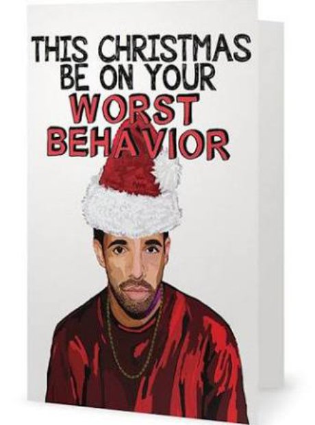 Hip Hop Christmas Cards.