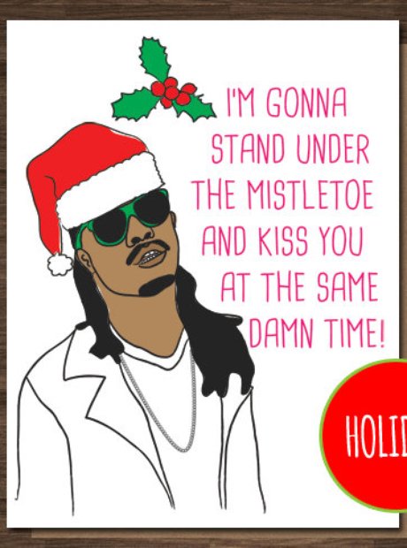 Hip Hop Christmas Cards.