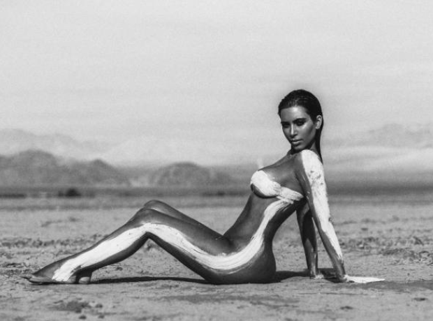 Kim Kardashian Desert Shoot Instagram