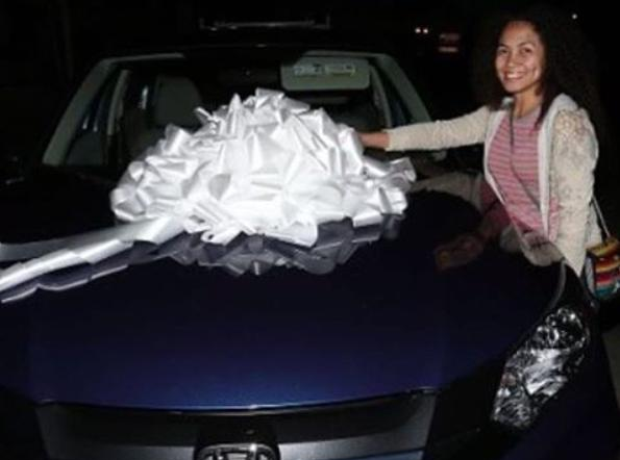 Chris Brown Domestic Abuse Car