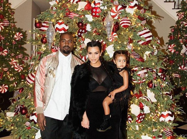 Kardashian Christmas party 2015