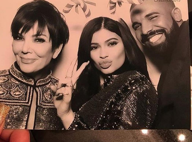 Kris Jenner, Kylie Jenner, Drake, Christmas 2015