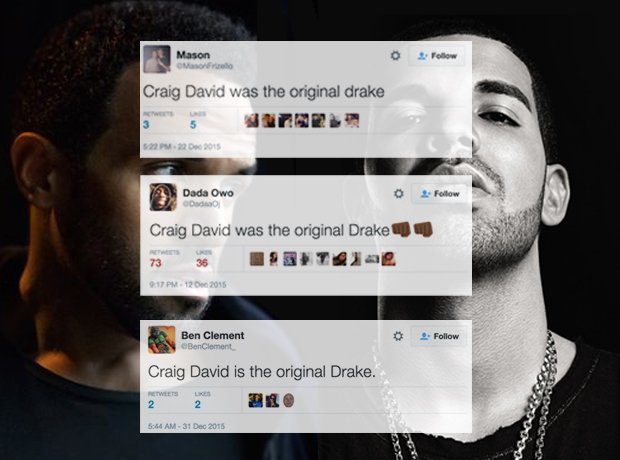 Craig David Original Drake 