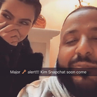 DJ Khaled Kim Kardashian Snapchat