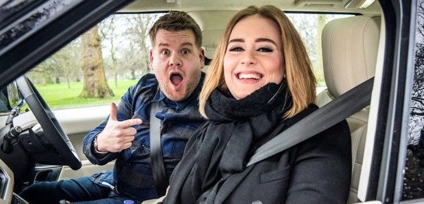 Adele James Corden Carpool Karaoke