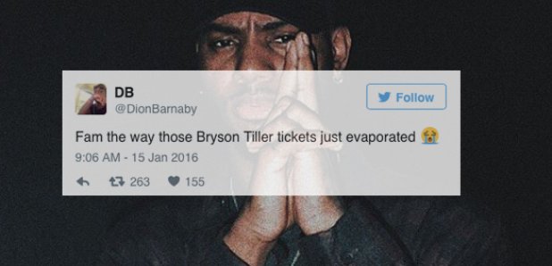 bryson tiller and usher tickets