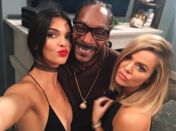 Kendall, Khloe Kardashian and Snoop Dogg