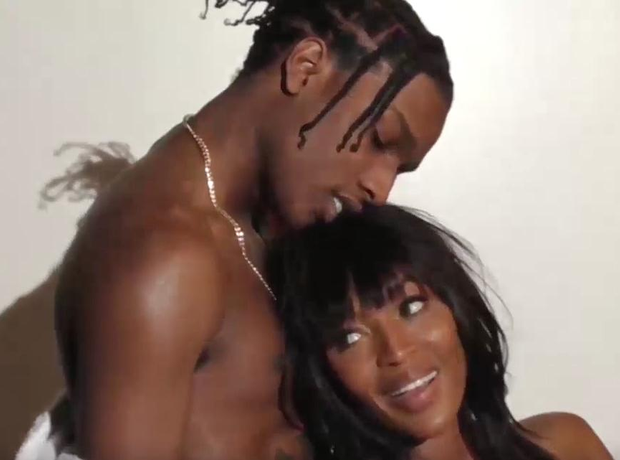ASAP Rocky Naomi Campbell 