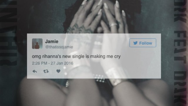 rihanna work new song