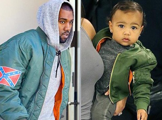 Kurve minimal plads North's mini bomber jacket is the coolest thing ever. - 12 Times North  West... - Capital XTRA