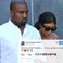 Image 6:  Kim Kardashian Kanye West proud girlfriend tweet