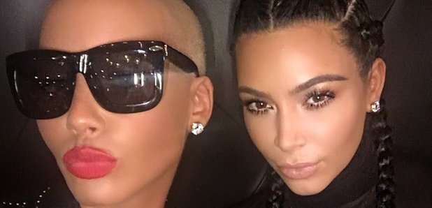 Kim Kardashian-West and Amber Rose