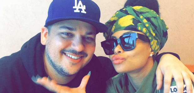 Blac Chyna and Rob Kardashian cosy up in Snapchat