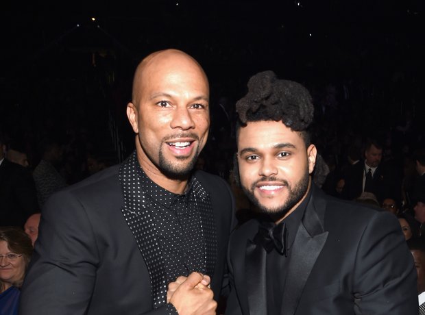 Common and The Weeknd Grammy Awards 2016