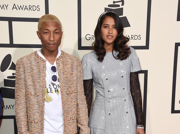 Pharrell Williams and Helen Lasichanh