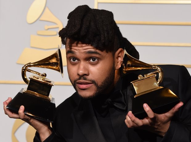 The Weeknd at the Grammy Awards 2016