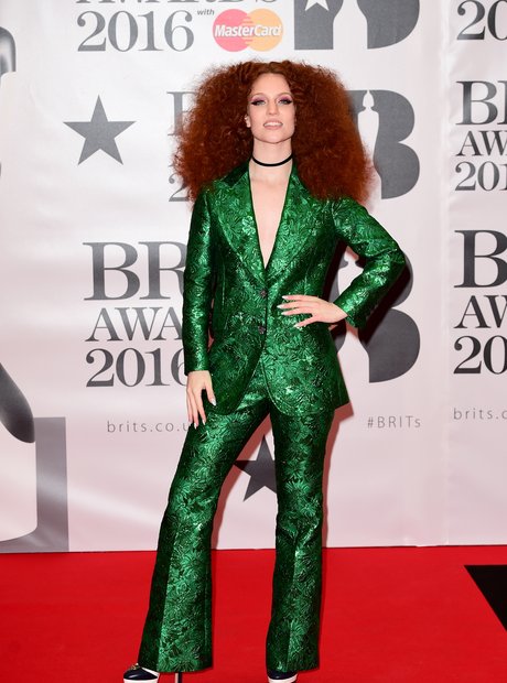 Jess Glynne Red Carpet Arrival Brit Awards 2016