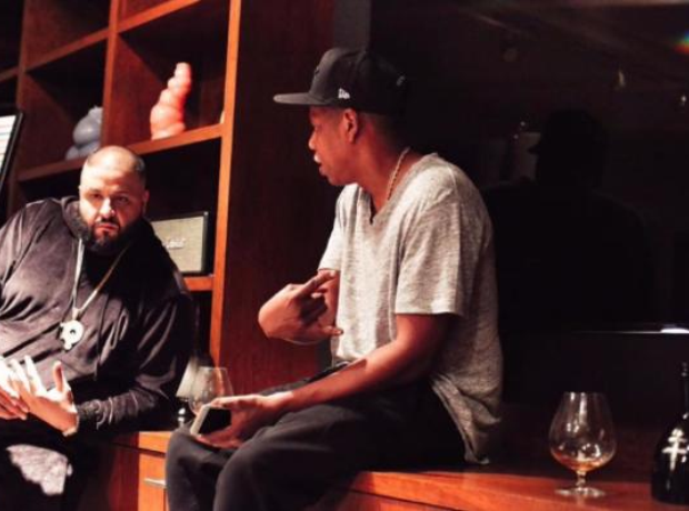 DJ Khaled with Jay Z